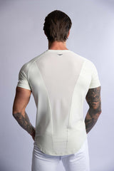 HARD HITTERS RAGLAN CREW TEE MINT LARGE - Side View