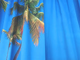 Sea View 3D Printing Blockout Curtains 260x213cm PINCH PLEAT Fabric Seascape - Front View