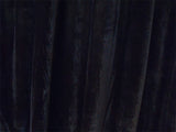 Long Large Velvet Curtains Black 620x270cm with 4m blockout+30 Hook New - Side View