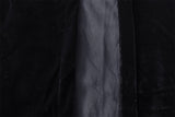 Long Large Velvet Curtains Black 620x270cm with 4m blockout+30 Hook New - Close-Up Angle