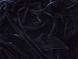 Large Velvet Curtains Black 600cm wide x 230cm Drop PINCH PLEAT+ 30 Hooks New - 45-Degree Angle