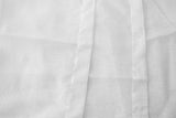 2 Long drop Sheer Voile Curtains 580cm wide 270cm long+30 Hooks Pinch Pleat New - 45-Degree Angle
