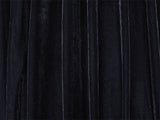 Long Large Thick Black Velvet Curtains 580x270cm+full liner,Blockout,Pinch Pleat - Side View