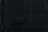 Long Large Thick Black Velvet Curtains 580x270cm+full liner,Blockout,Pinch Pleat - Low Angle