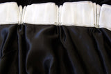 Long Large Thick Black Velvet Curtains 580x270cm+full liner,Blockout,Pinch Pleat - Extra Image