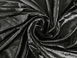 Large Thick Velvet Curtains Warp Knitted Velvet 540x270cm+Hooks Pinch Pleat Grey - 45-Degree Angle