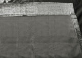 Large Thick Velvet Curtains Warp Knitted Velvet 540x270cm+Hooks Pinch Pleat Grey - Close-Up Angle