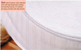 Large Thick Velvet Curtains Warp Knitted Velvet 540x270cm+Hooks Pinch Pleat Grey - Extra Image