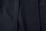 100% Blockout Curtain 137x160cm PINCH PLEAT Blackout High Level Fabric Black - 45-Degree Angle