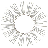 Long Blockout Curtains 590x273cm PINCH PLEAT+ Hooks High Level Fabric Grey Blue - Close-Up Angle