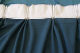 Large Thick Velvet Blockout Curtains 560x 230cm PINCH PLEAT 2 panel +30 Hooks - Close-Up Angle