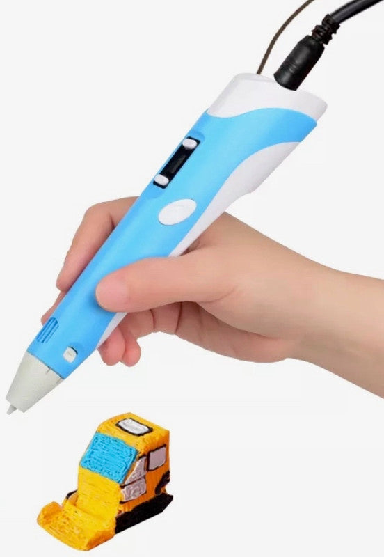 Creative 3D Printing Pen with 9 Metres of Colorful Filaments - Free Shipping Included