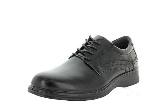 CHURCHILL Boy's TYRANT School Black Shoe 43EU