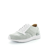 JUST BEE Women's CHELLI Sneakers Silver Print 37EU