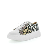 JUST BEE Women's CIPER Sneakers White Multi 37EU