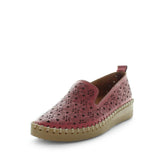 SOFT TREAD ALLINO Women's BAMI Loafers / Slip ons Burgundy Shoe 41EU