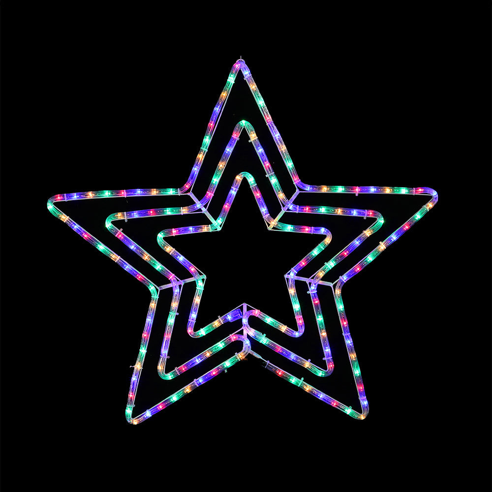 3-in-1 Starry LED Ropelight - Warm, Cool, and Multicolor Flashing Options