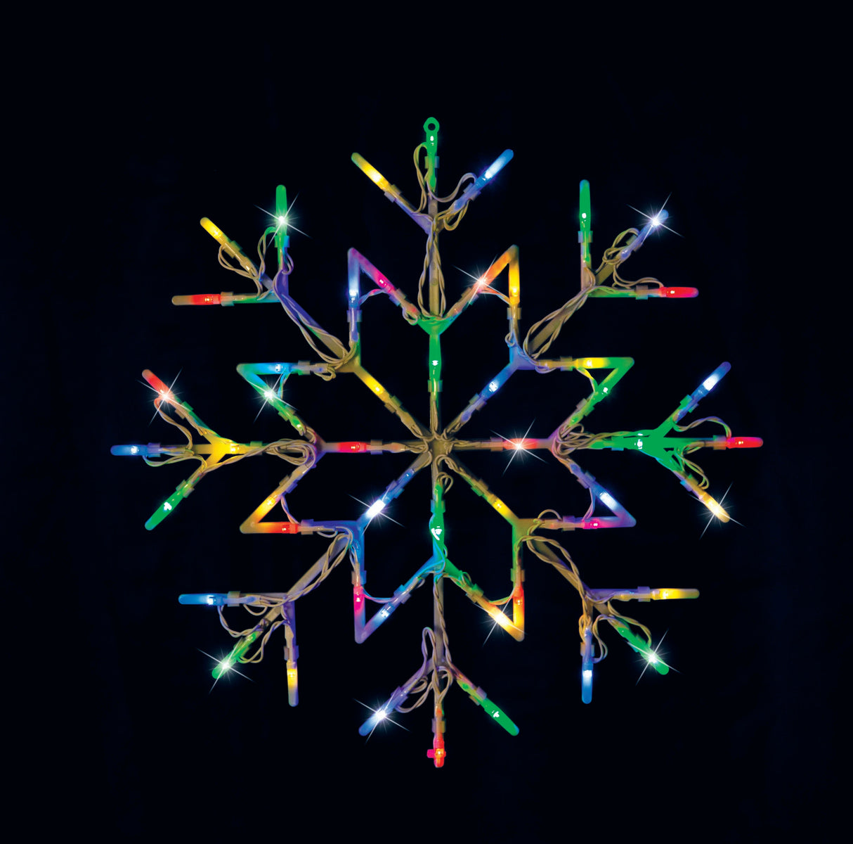 Illuminating LED Snowflake Light - Choose from Cool White or Multicolor Options