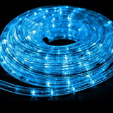 Vibrant 9m Connectable LED Ropelight with Multiple Flashing Effects - Choose from 5 Stunning Colors! - Side View