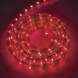 Vibrant 9m Connectable LED Ropelight with Multiple Flashing Effects - Choose from 5 Stunning Colors! - Close-Up Angle