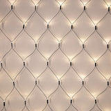 Connectable 360 LED Net Lights - Bright Multicolor Display Available in Three Colors - Rear View