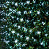 Solar-Powered 250 LED Festive Net Light - Available in 3 Vibrant Colors - Top-Down View