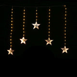 LED Starry Curtain Fairy Lights - Available in Cool White and Warm White - Rear View