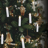 20 Warm White LED Candle Clip Lights - Create a Cozy Festive Atmosphere
