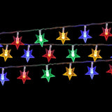 150 LEDs Star Lights available in 2 Colors - Multicolor - Front View