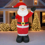 Majestic 2.4m Inflatable Santa Claus for Festive Celebrations