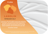 Lanolin-Infused Petroleum Jelly 5 Litre Tub - Front View