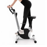 NNEOBA Quiet Performance Home Exercise Bike with LED Display - Side View