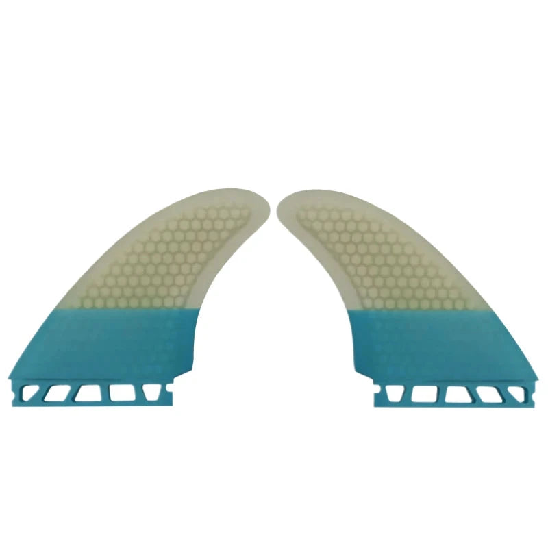 NNEOBA 5.5 Fiberglass Twin Fins for Enhanced Surfboard Performance