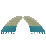 NNEOBA 5.5 Fiberglass Twin Fins for Enhanced Surfboard Performance