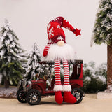 Festive Illuminated Gnome Doll - 6 Charming Styles - Front View