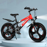 NNEOBA Children's Mountain Bike with Shock Absorption - Side View