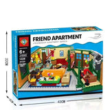 NNEOBA Classic TV American Friends Model Building - Top-Down View