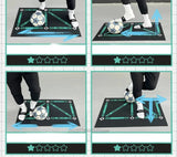 NNEOBA Durable Non-Slip Football Training Mat - Side View