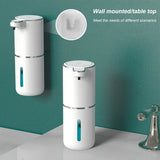 380ML Infrared Touchless Foam Soap Dispenser - Rear View