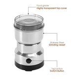 Multipurpose Electric Coffee Bean Grinder - Top-Down View