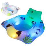 NNEOBA Light-up Inflatable Pool Float Chair - Rear View
