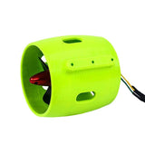 NNEOBA Electric Underwater Thruster for RC Boats - High-Performance Brushless Motor - Top-Down View