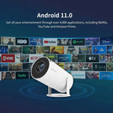 NNEOBA Transpeed 4K Wifi6 Portable Projector - 45-Degree Angle