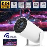 NNEOBA Transpeed 4K Wifi6 Portable Projector - Rear View