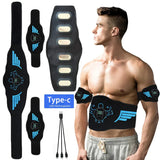 NNEOBA Abdominal Toning Belt Muscle Stimulator Metal Sheet Technology - 45-Degree Angle