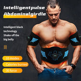 NNEOBA Abdominal Toning Belt Muscle Stimulator Metal Sheet Technology - Rear View