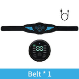 NNEOBA Abdominal Toning Belt Muscle Stimulator Metal Sheet Technology - Close-Up Angle