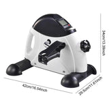 Compact Multi-Function Mini Exercise Bike for Arm and Leg Workouts - Side View