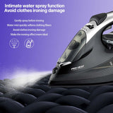 2200W Professional Steam Iron with Ceramic Soleplate - Front View