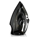 2200W Professional Steam Iron with Ceramic Soleplate - Top-Down View